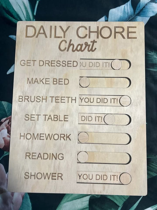 Daily Chore Chart